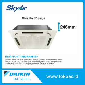 DAIKIN FCE50AV14 AC CASSETTE 2 PK STANDARD WIRED - Gambar 3