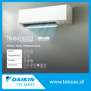DAIKIN FTC25YV14 AC SPLIT 1 PK SUPER MINI SPLIT SERIES STANDARD - Gambar 4
