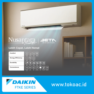 DAIKIN FTKE25YV14 AC SPLIT 1 PK BETA INVERTER - Gambar 4